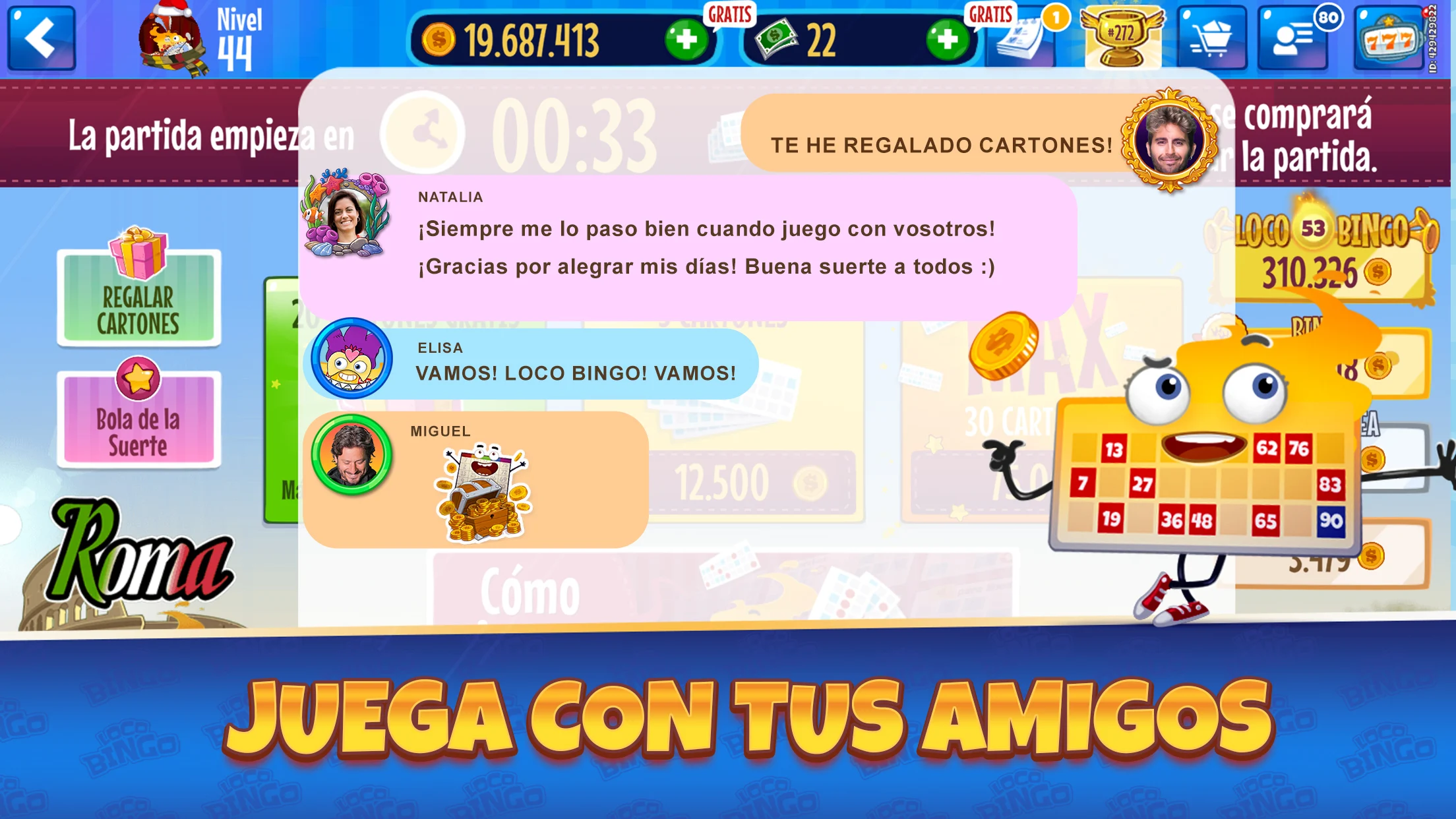 Loco BINGO Online: Juegos de Bingos en Español PC