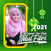 Bingkai Foto Idul Fitri 2021 PC