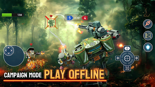 Mech Wars Online Robot Battles পিসি