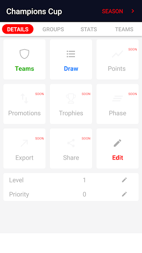 Tournament App ????