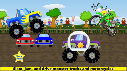 Monster Trucks Games For Kids电脑版