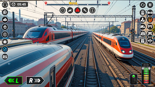 सिटी ट्रेन गेम 3डी ट्रेन गेम PC