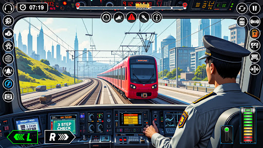 सिटी ट्रेन गेम 3डी ट्रेन गेम PC