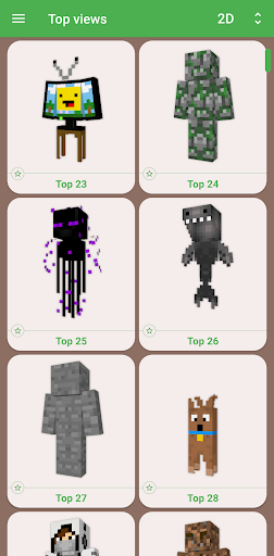 Camouflage Skins for Minecraft پی سی