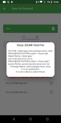 EICAR Virus Testing ПК