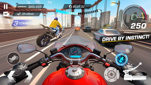 Moto Rider: Traffic Highway