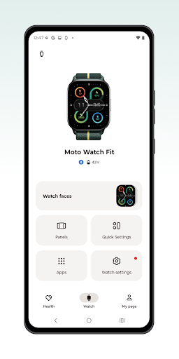 Moto Watch PC
