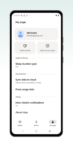 Moto Watch PC