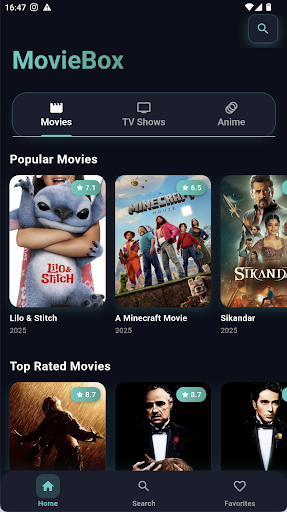 MovieBox - Movies & TV Shows پی سی