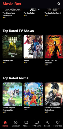 Movie Box Vision: HD Movies پی سی