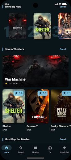 MovieNova: TV Shows & Movies PC
