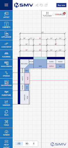 MSMV 3D Kitchen Design Tool پی سی