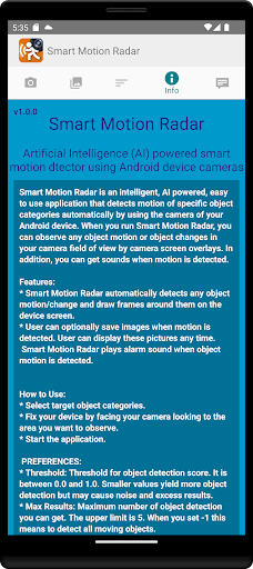 Smart Motion Radar پی سی