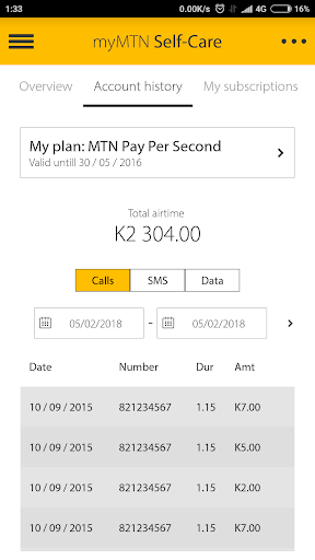 MyMTN پی سی
