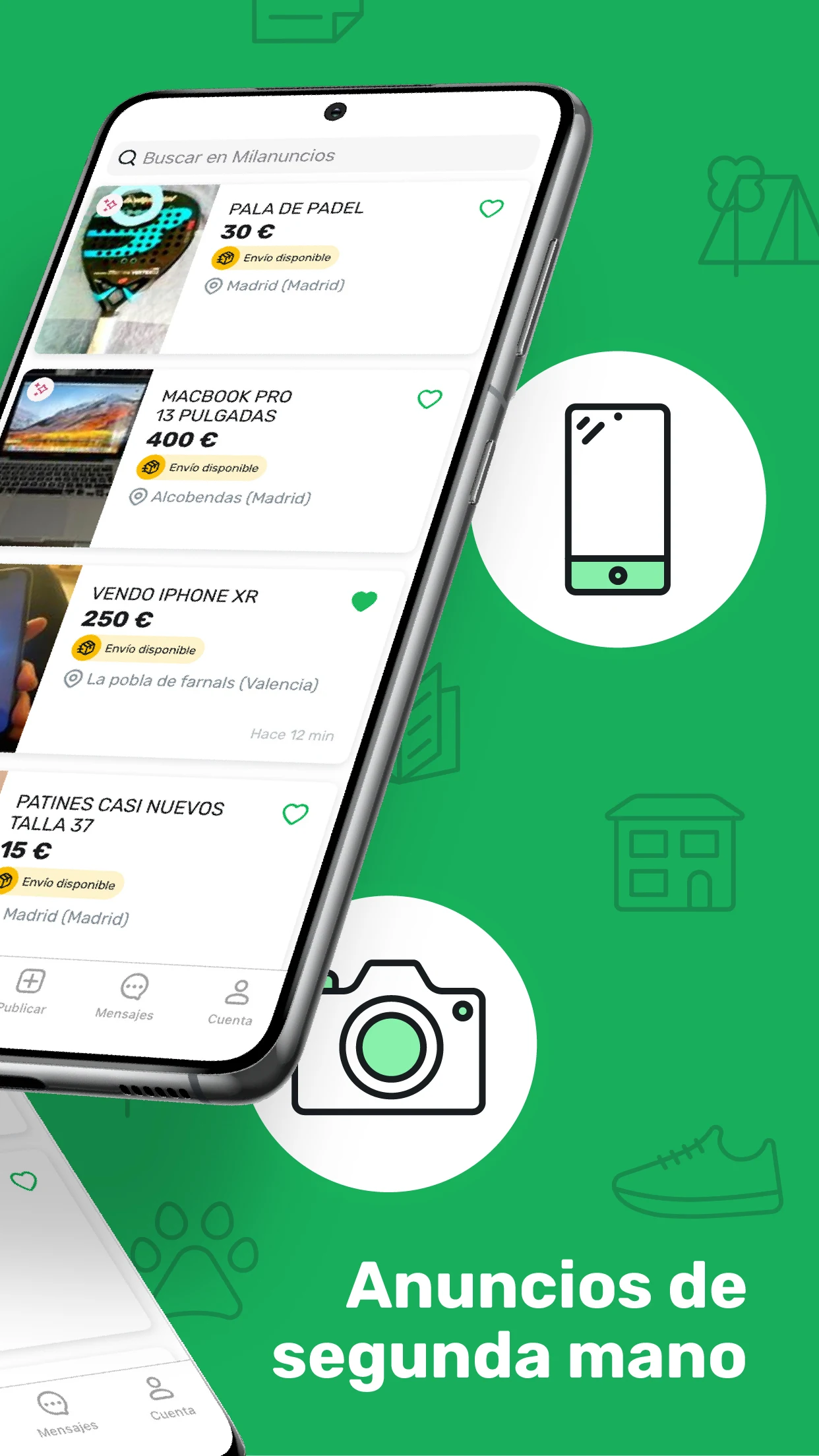 Milanuncios: Segunda mano, motor, pisos y empleo PC