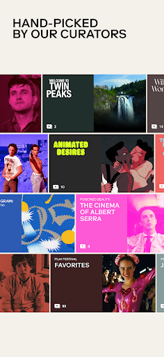 komputer MUBI: Curated Cinema