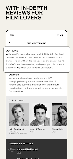 komputer MUBI: Curated Cinema