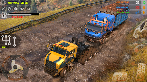 komputer Mud Truck Driving Game Offroad