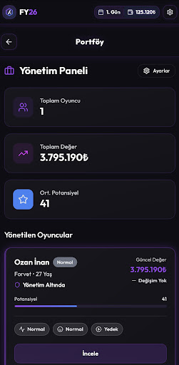 Futbolcu Yönetimi 2026 PC