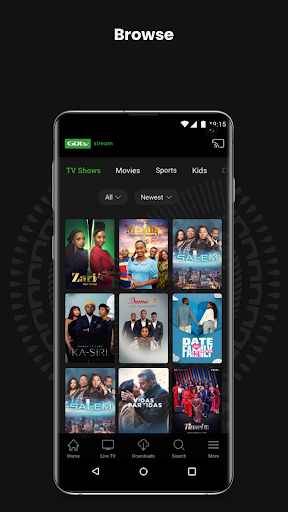 GOtv Stream الحاسوب