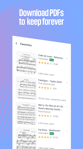 MuseScore: sheet music PC