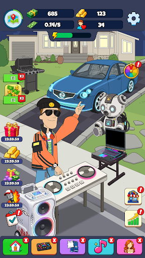 DJ Life: Idle Music Clicker para PC