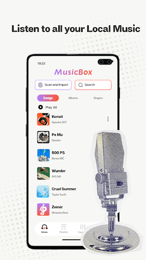 MusicBox-MP3 Player&Offline PC