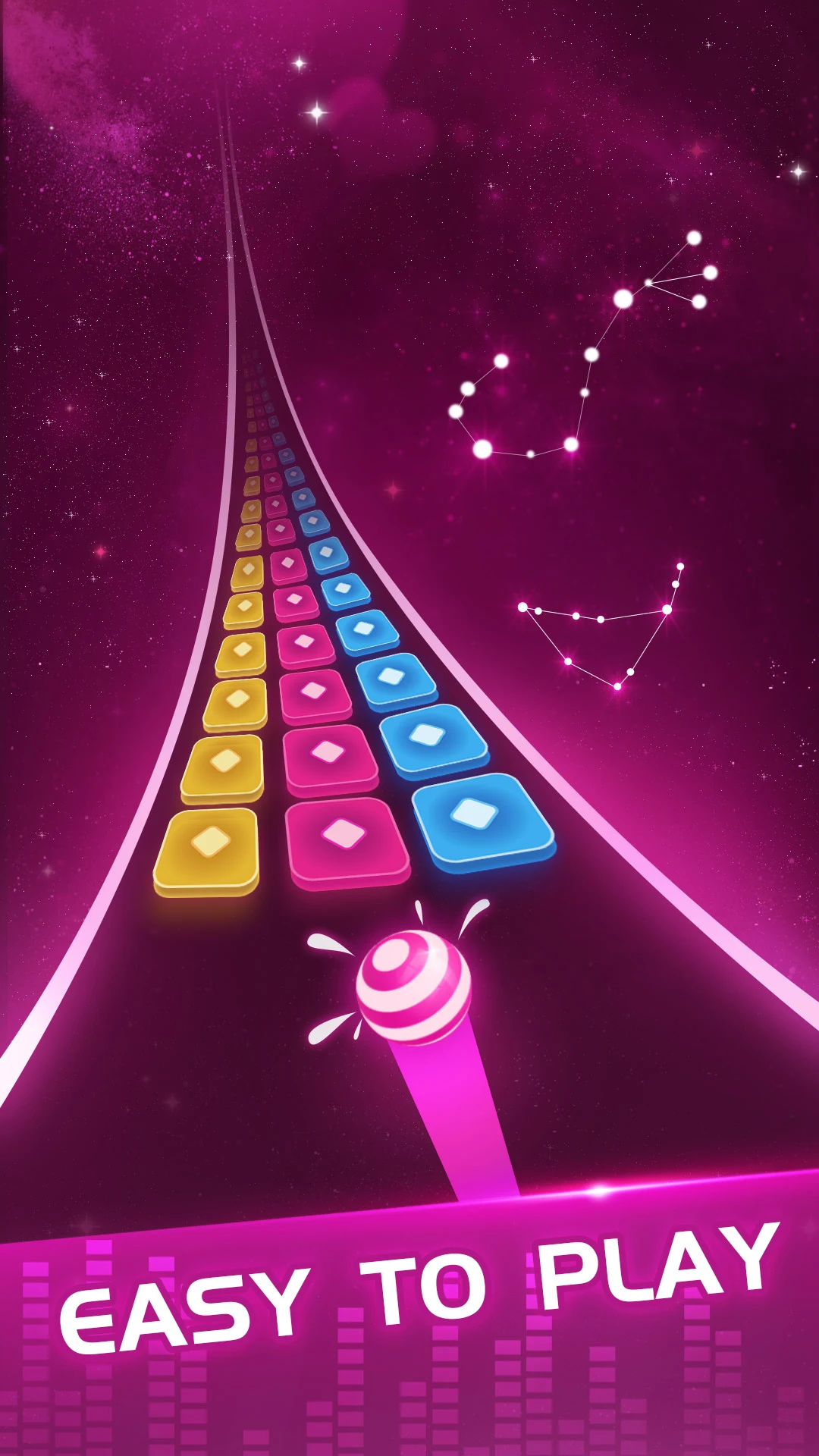 Baixe Color Dance Hop:jogo de musica no PC com MEmu