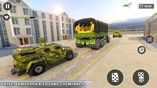 सेना कैदी परिवहन: आपराधिक परिवहन खेल PC