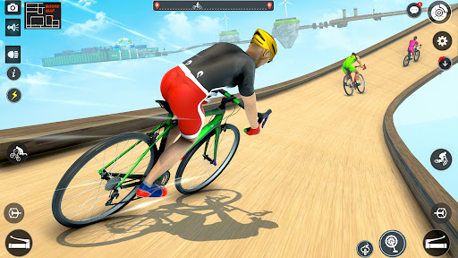 BMX Cycle Stunt Rider