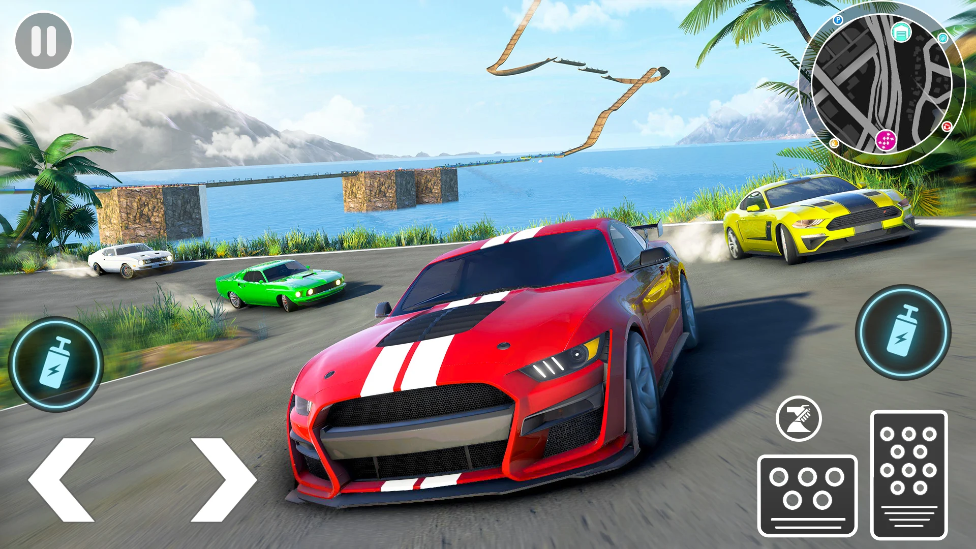 Muscle Car Stunts 2020: Mega Ramp Stunt Car Games الحاسوب