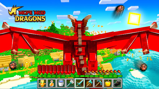 Dragons Mod มายคราฟ Minecraft PC