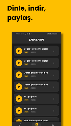Muzica AI Türkçe Şarkı Bestele PC