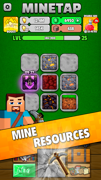 Tap Tap Mine: Idle Clicker Simulator. Noob vs pro game. Idle games