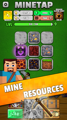 Minetap – Merge rpg clicker ПК