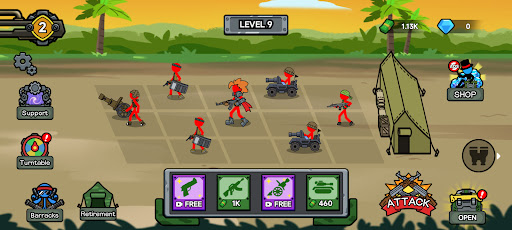 Stickman Warfare：Shooting War PC