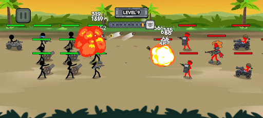 Stickman Warfare：Shooting War PC