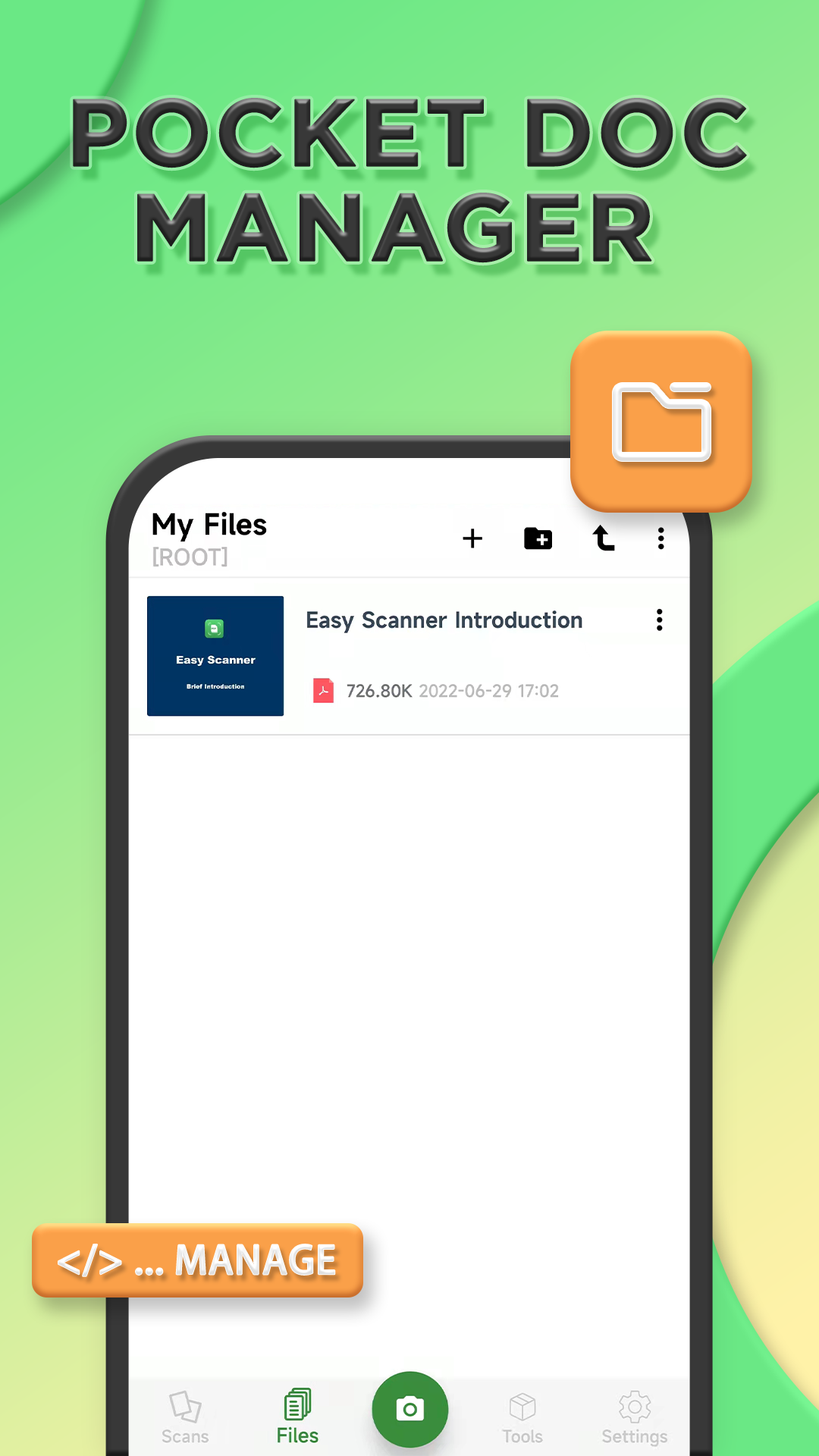 Easy Scanner الحاسوب