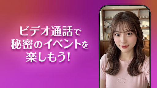 komputer ビデオ通話・ビデオチャットで感動をシェア - HANABI