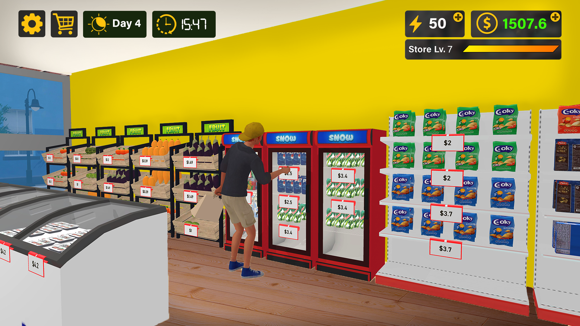Supermarket 3D Simulation Game PC