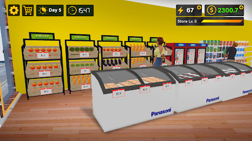 Supermarket 3D Simulation Game