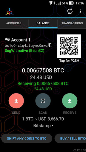 Mycelium Bitcoin Wallet