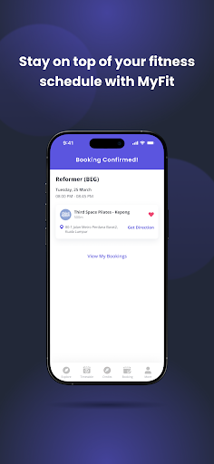 komputer MyFit: Wellness Bookings