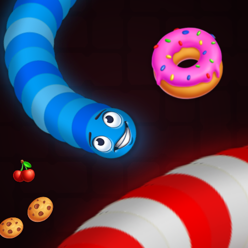 komputer Snake vs Worms: Fun .io Zone