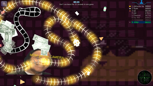 Змейка.io Worms vs Snake Zone ПК