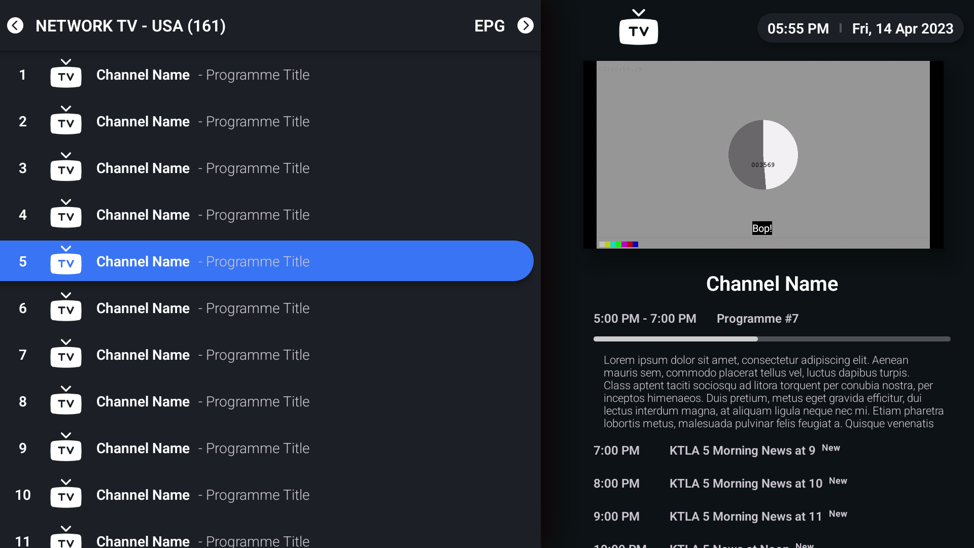 iMPlayer TV IPTV Player PC