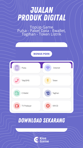 Kios TopUp Game dan Agen Pulsa پی سی