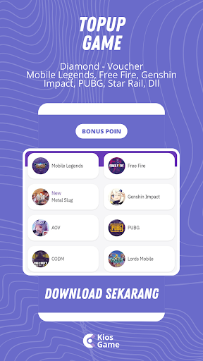 Kios TopUp Game dan Agen Pulsa پی سی
