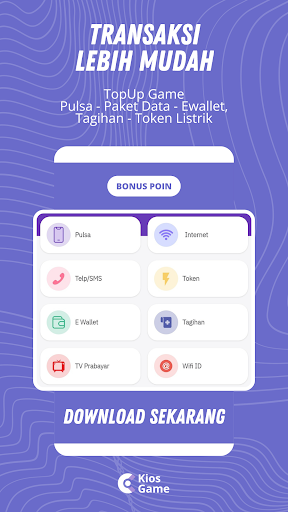 Kios TopUp Game dan Agen Pulsa پی سی