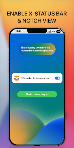 iCenter iOS 16: X - Status Bar
